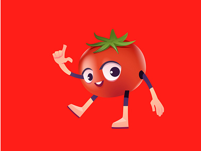 tomato character design