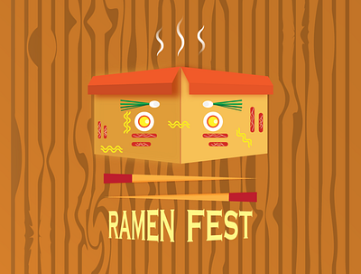 Ramen design food illustration japan ramen slurp soup vector