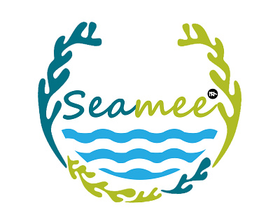 SeaWeed branding design flat illustration logo logo design logotype minimal typography vector