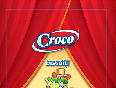 Coperta ag Croco branding design illustration vector