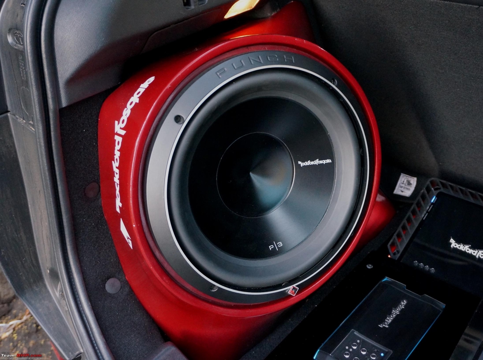 team rockford fosgate subwoofer