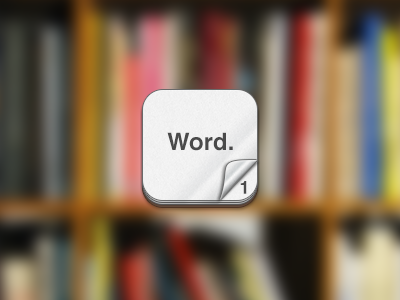 Word Count app count icon iphone number word words