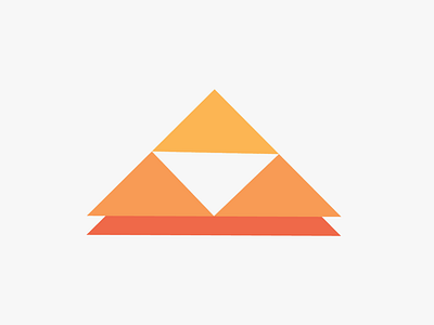 Triangle Logo branding design flat icon illustration illustrator logo minimal vector website