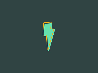 Lightning Bolt bolt icon lightning neon