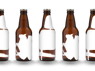 Dream Beer Bottles beer bottle label logo design packaging design rowdy