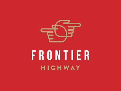 Frontier Highway : Directions direction frontier hands highway neighborhood real estate red signage