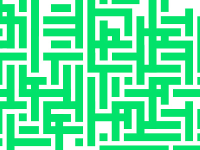 Pattern hedges maze pattern