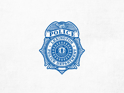 Lexington Police Badge Refinement badge campaign cops officer police recruitment