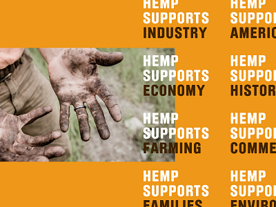 New Work: Support Hemp advocacy campaign hemp industrial hemp support