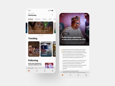 News App Design