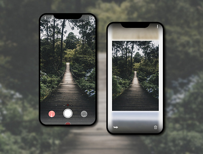 Interfaz de cámara app design ui ui design uiux ux ux design