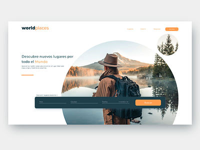 Worldplaces web ui ux webdesign uidesign