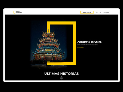 Rediseño web Nat Geo