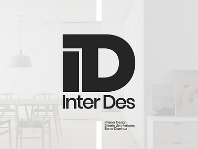 InterDes | Digital Brand branding design digitalbrand logo typography ui