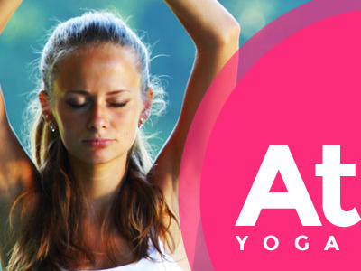 Yoga Training Website main page design