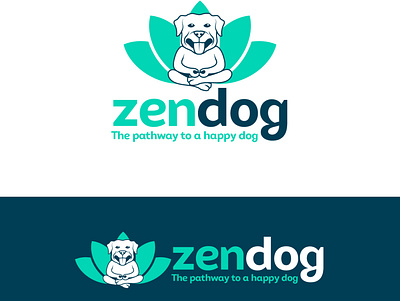 Zendog Logo Design design graphic design logo minimal vector