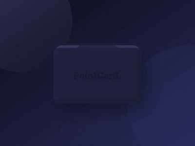 PointCard — Futuristic Payment Card animation confirmation contactless payment credit card dark future futuristic neumorphism payment pointcard purchase swipe to pay tap to pay ui ux wallet