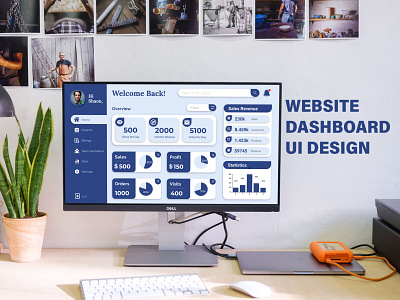 Dashboard UI Design design graphic design ui