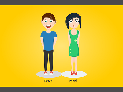 the 2nd chapter of Peter Panni character character design flat vector
