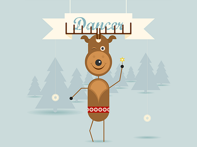 Dancer the reindeer