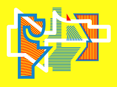 jazz letterforms lines typography