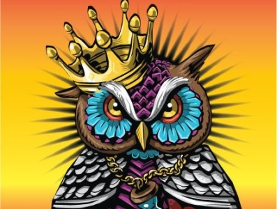 Vector bird #Owl branding design illustration logo vector