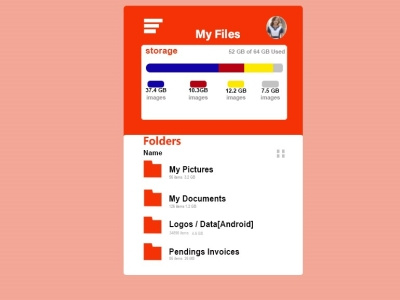 DailyUI Challenge # file manager design graphic design icon kamini 23 logo ui vector web