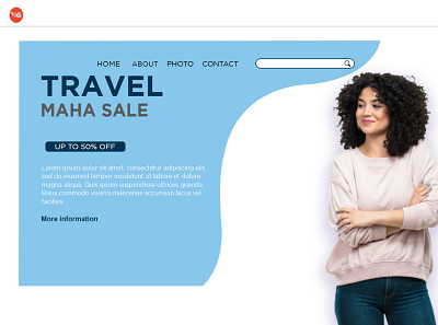 Travel Services Page Design design graphic design kamini 23 ui web