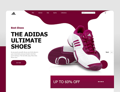 Daily UI Challenge #addidas shoes branding daily ui challenge addidas shoes graphic design logo ui