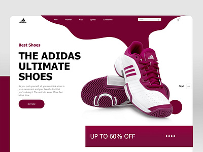 Daily UI Challenge #addidas shoes