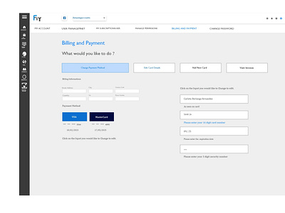 DailyUI Challenge # Billing And Payment Page