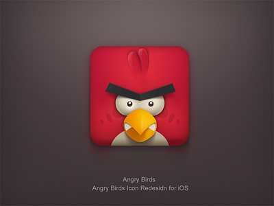 Angry Birds angry app bird birds game illustrator iphone logo
