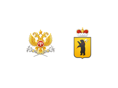 Icon arbitration arms bear coat court eagle emblem gold icon icons logo of shield sign yellow