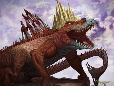 Fantasy reptil characterdesign digital painting digitalart fantasy illustration