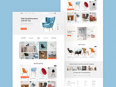 Furniture Shop Landing Page