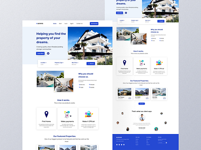 Real Estate Landing Page