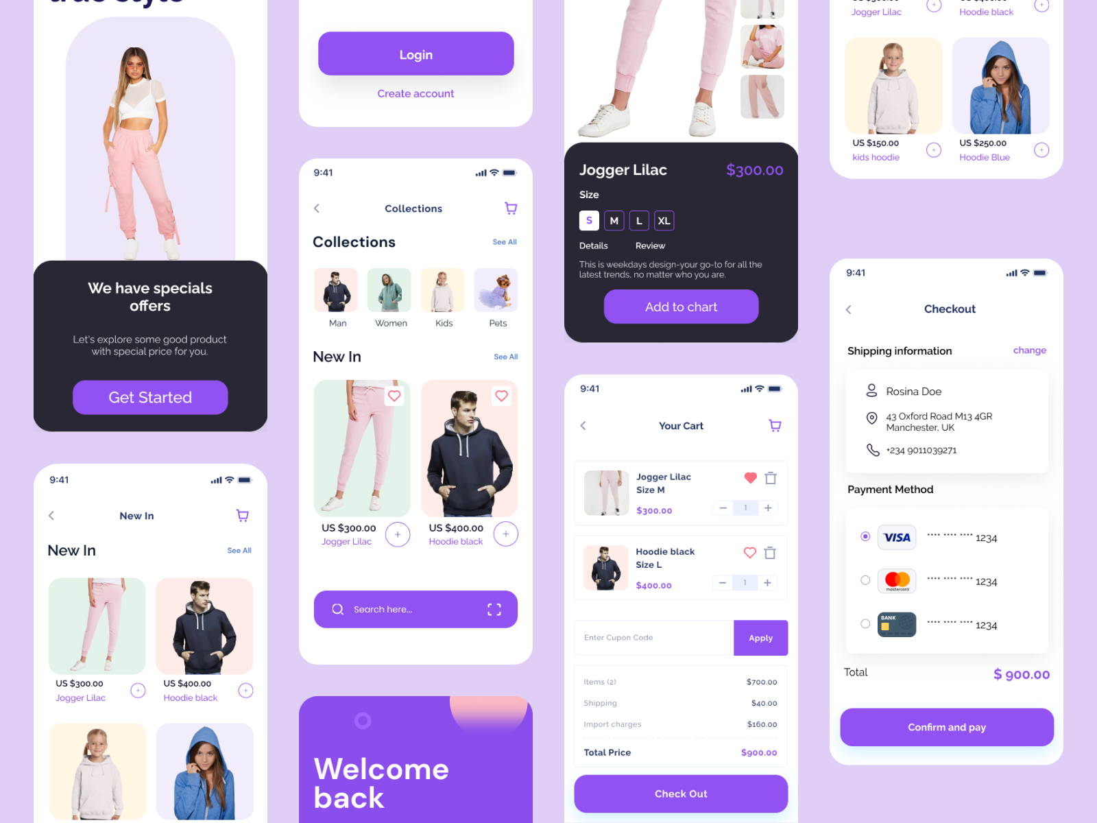 Ecommerce app - Mobile app by MD Rasel Hossain on Dribbble