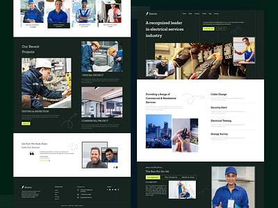 Electrician Landing Page