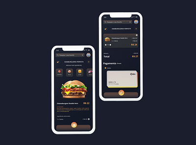 App Delivery Burguer app app design daily ui dailyui dailyui shots ui