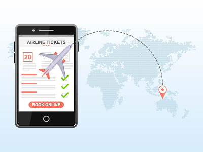 ORDERING FLIGHT ON MOBILE APP