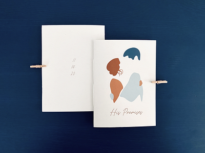 Custom Vow Books design illustration print print design