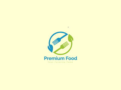 Premium Food Branding Logo Design Template