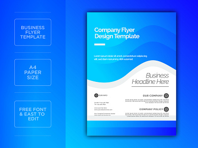 Modern Corporate Business Flyer Design