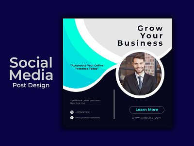 Business Promotion Social Media Post Design