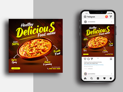 food-social-media-banner-post-design