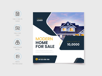 Home Sale Social Media Post Design