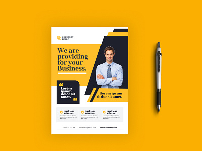 Corporate Business Brochure Template abstract brand identity branding and identity branding concept branding design branding designer business flyer company flyer corporate branding corporate design corporate flyer corporate flyer design flyer design logo