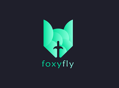 FoxyFly Logo Design brand design brand identity branding branding design design logo logo design