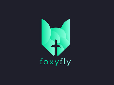 FoxyFly Logo Design