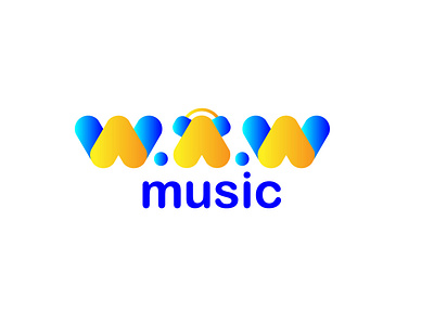 WAW Music Logo Design